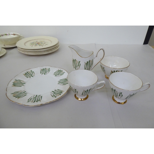 267 - Ceramic tableware in various patterns: to include Royal Doulton china The Medford  9