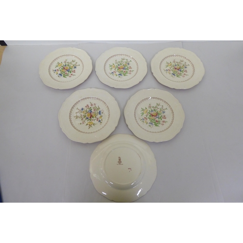 267 - Ceramic tableware in various patterns: to include Royal Doulton china The Medford  9