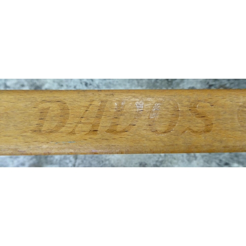 275 - A Dados of Germany beech sledge with cast iron supports  44