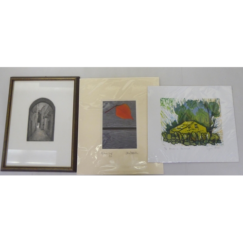 293 - Uncollated variously themed, framed and unframed prints  mostly bearing indistinct signatures