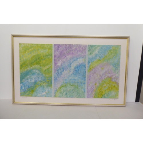 294 - Mixed media artwork by one Muriel Long  various subjects  most bearing pencil signatures&n... 