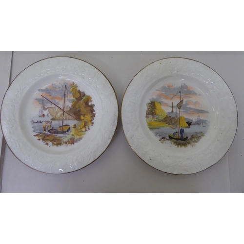 7 - Ceramics and glassware: to include a Royal Doulton china figure 'Blyth Morning'  HN2021  7