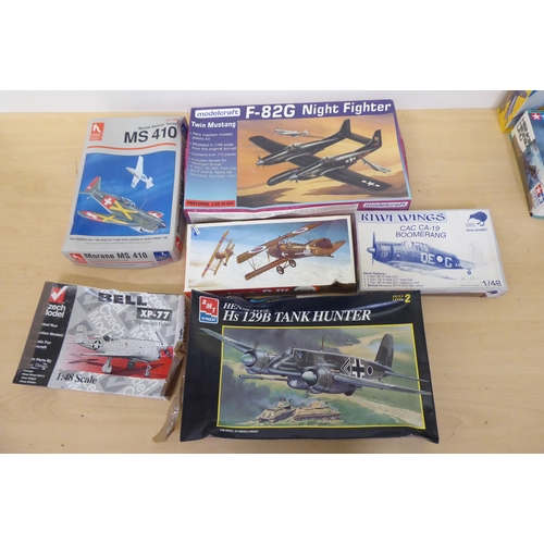 106 - 1/48 scale model kits: to include by Revell, a Junkers Ju 52/3M; and a Douglas A-20G Havoc by AMT&nb... 