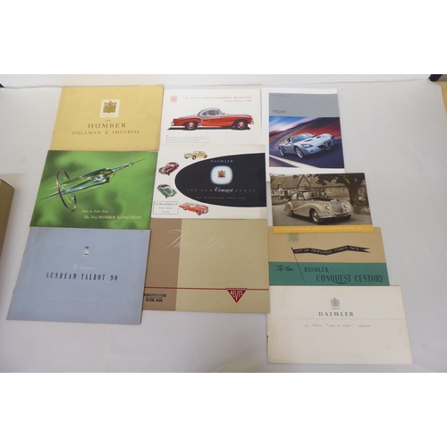 253 - Mainly mid 20thC motor themed ephemera: to include photographs; and Vauxhall owner's handbooks