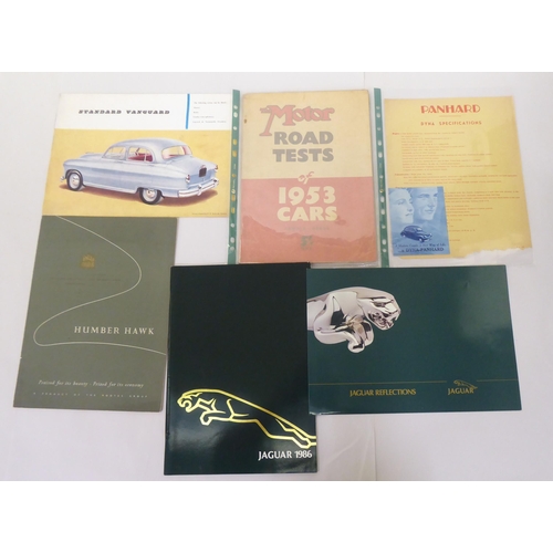 253 - Mainly mid 20thC motor themed ephemera: to include photographs; and Vauxhall owner's handbooks