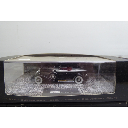 117 - Minichamps diecast model vehicles: to include a BS Gold Star DBD34; and a Horch 855 Special-Roadster