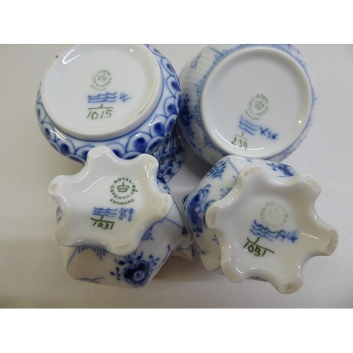 146 - Royal Copenhagen porcelain: to include a cream jug  No.1031