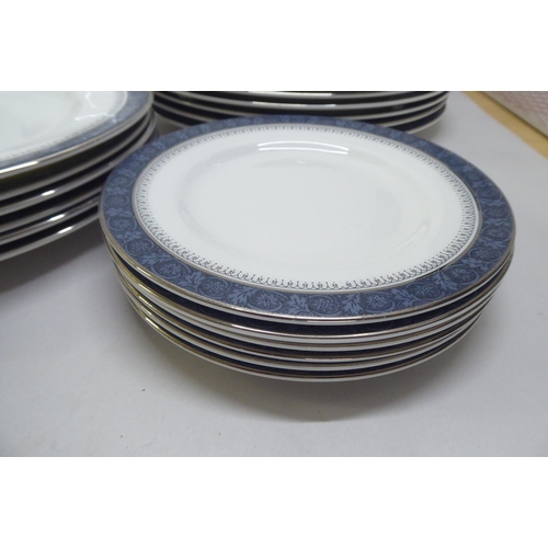 15 - A Royal Doulton china Sherbrook pattern dinner service