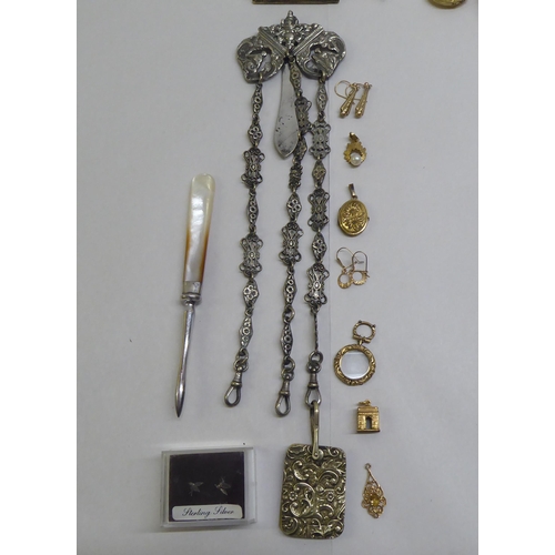 170 - Jewellery and collectables: to include a brooch, fashioned as a tree