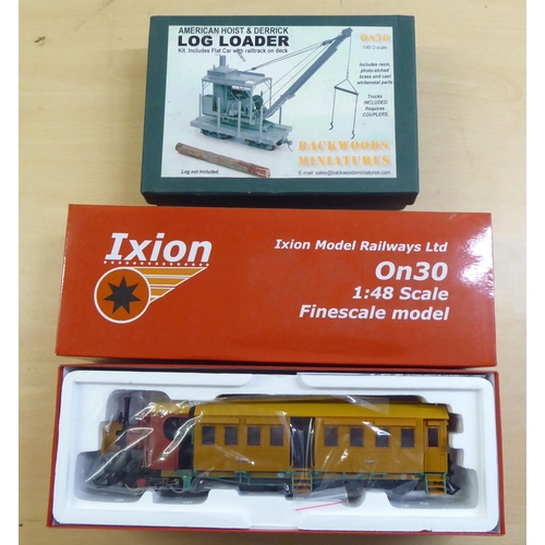 181 - 1/43 and 1/48 scale model railway accessories and kits: to include examples by Duncan Models and Pre... 