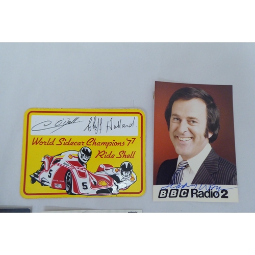 210 - Signed photographs: to include David Jason