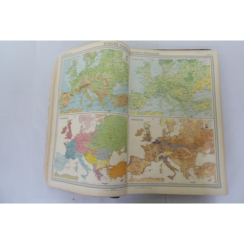 244 - Book: a George V 'Times Survey Atlas of the World'  19