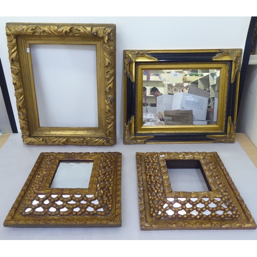 270 - Frames and mirrors: to include a mirror, in a gilded beaded frame  18