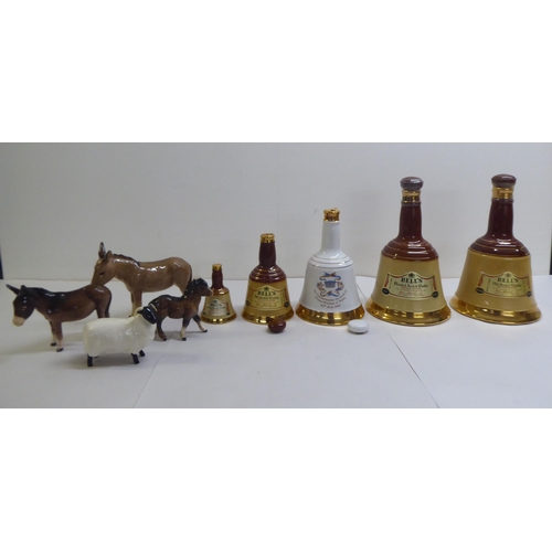 32 - Four Beswick pottery model animals: to include a donkey  6