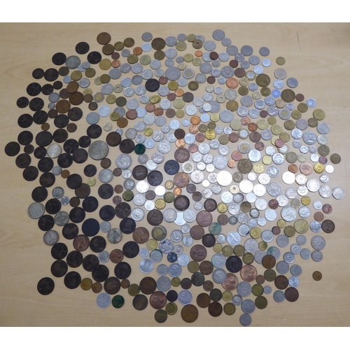 56 - Uncollated coinage: to include British pre-decimal; European pre-euro; and American 