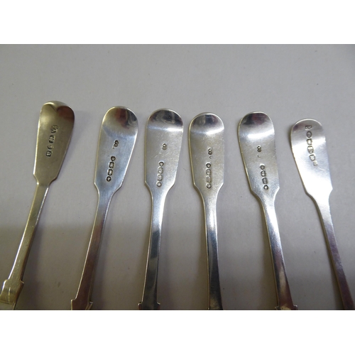 57 - Silver cutlery and teaspoons  mixed marks