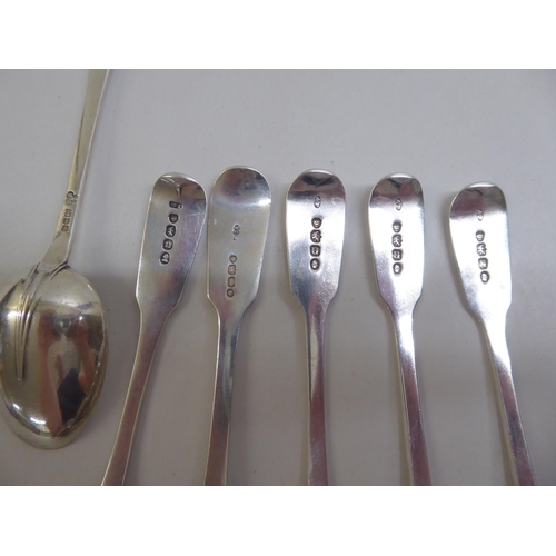 70 - Silver and white metal flatware  mixed marks