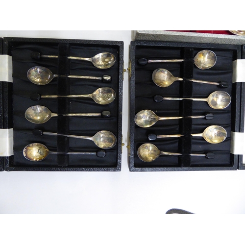 83 - Mainly various patterned EPNS cutlery and flatware 