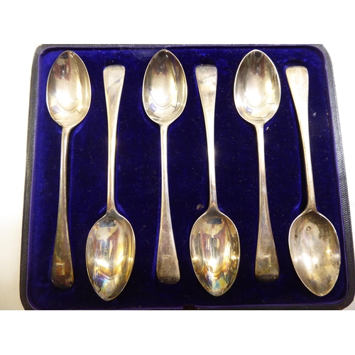 85 - Silver collectables: to include flatware  mixed marks 