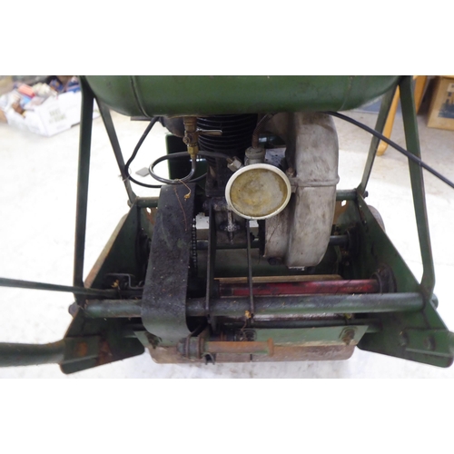 99 - A vintage ATCO petrol driven lawn mower with a 16