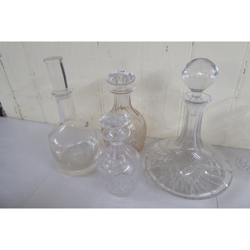 114 - Glassware: to include Tudor Crystal pedestal wines