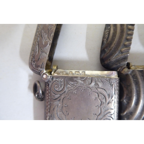 115 - Silver and other collectables: to include a hide bound and silver plated hip flask