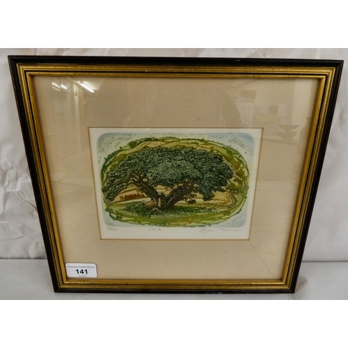 141 - After Glynn Thomas - 'Oak'  Limited Edition 24/150 print  bears a pencil signature  5