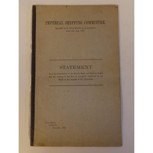 222 - Ephemera, mainly early 20thC shipping and similar events: to include an Imperial Shipping Committee ... 