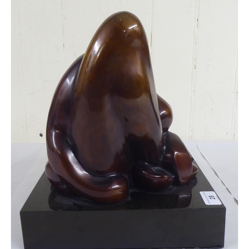 28 - Ayonso - a bronze nude sculpture  Limited Edition 3/6  bears a signature  12