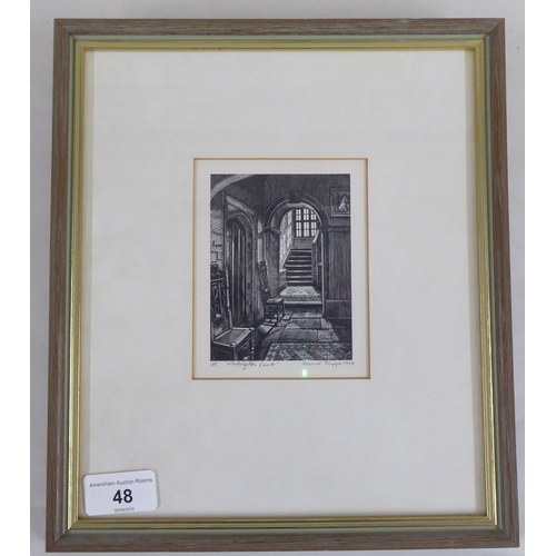 48 - After Howard Phipps - 'Whittingford Court'  Artist Proof  bears a pencil signature & dated 1984 ... 