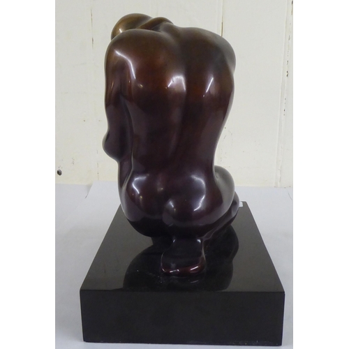 59 - Ayonso - an abstract seated nude  Limited Edition 1/6  bears a signature & dated '83 on a fixed ... 