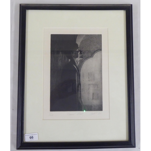 66 - After Donna McLean - 'Camel Man'  Limited Edition 5/20 monochrome print  bears a pencil title & ... 