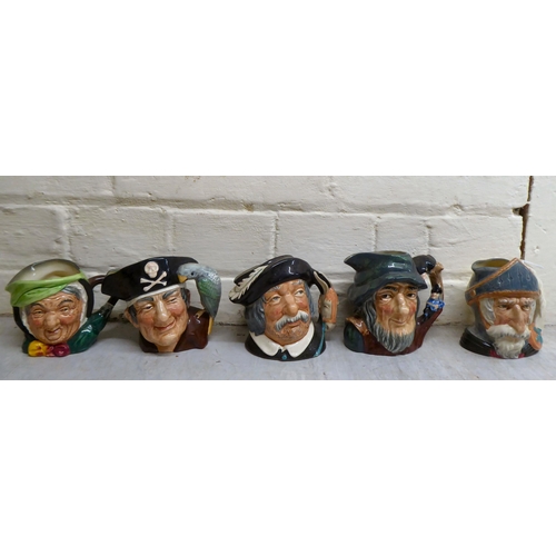 104 - Royal Doulton and other character jugs: to include 'Don Quixote'  4