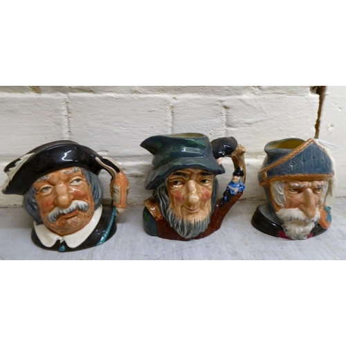 104 - Royal Doulton and other character jugs: to include 'Don Quixote'  4