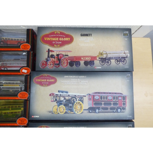 110 - Diecast model vehicles: to include examples by Corgi and Durham Classics 