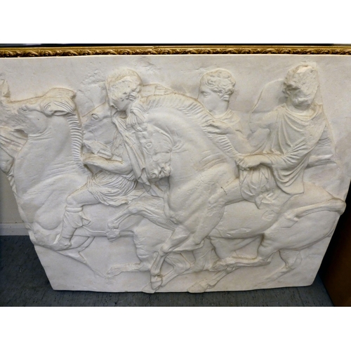 155 - A reproduction resin panel, depicting part of the Parthenon Frieze  39