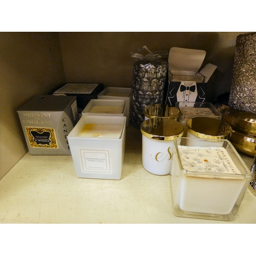 209 - Designer candles: to include examples by Landalwood  boxed