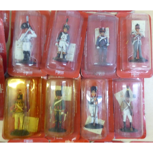 40 - Del Prado diecast model figures: to include 'Duke William of Normandy'; and 'Lieutenant-General Will... 