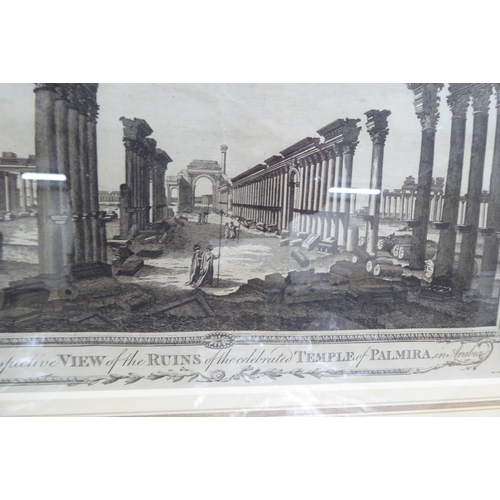 46 - Architectural prints: to include a view of Jerusalem  8