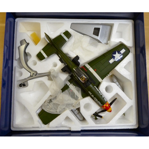 84 - A 1/32 diecast model, P-51D-10-NA Mustang, 'Old Crow' by Corgi  boxed