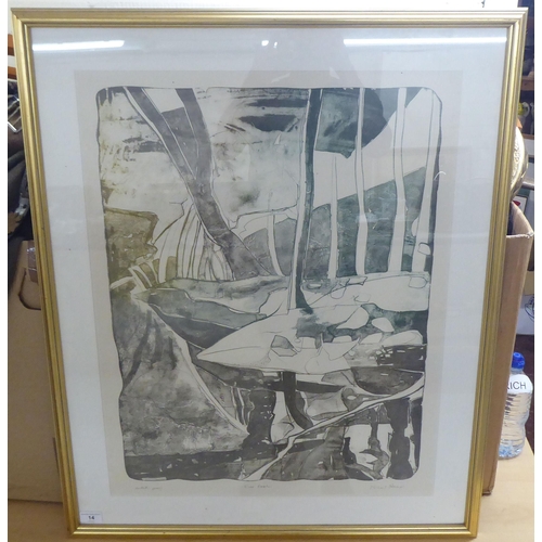 14 - After Michael Honnor - 'River Pool'  Artist Proof  bears a title & pencil signature&nb... 