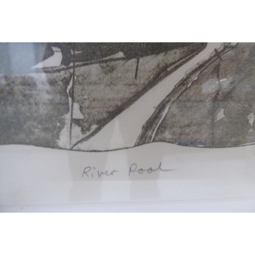 14 - After Michael Honnor - 'River Pool'  Artist Proof  bears a title & pencil signature&nb... 