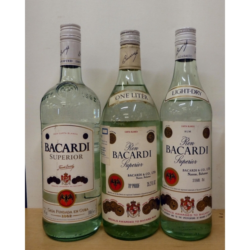 110 - Alcohol, mainly whisky and white rum: to include bottles of Bacardi, Jameson and Bells