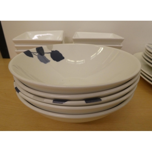 129 - Wedgwood china Indigo pattern and other tableware 