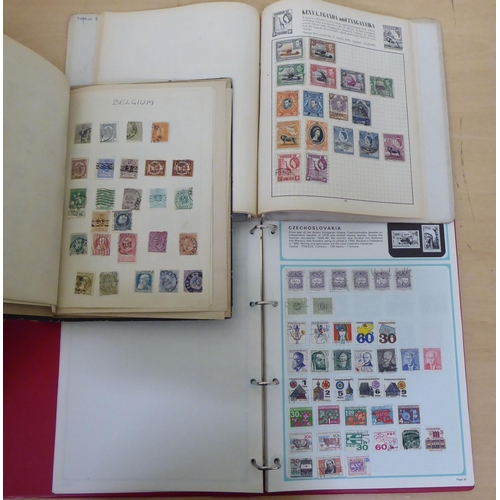 154 - Uncollated, mainly 20thC used postage stamps: to include British, Commonwealth and European issues