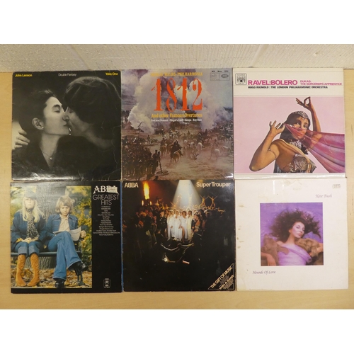 20 - Vinyl albums and 45rpm singles, mainly rock 'n' pop: to include 'The Beatles' 'Billy Joel' 'Jimi Hen... 