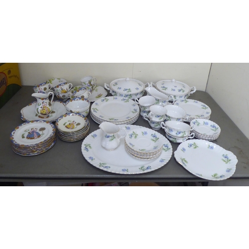 209 - Richmond china Blue Poppy and other patterned tableware 