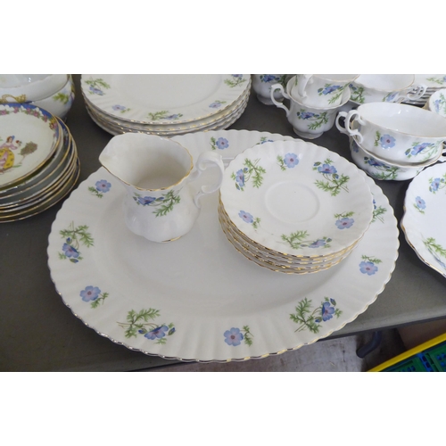 209 - Richmond china Blue Poppy and other patterned tableware 