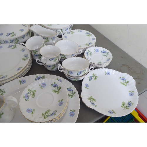 209 - Richmond china Blue Poppy and other patterned tableware 