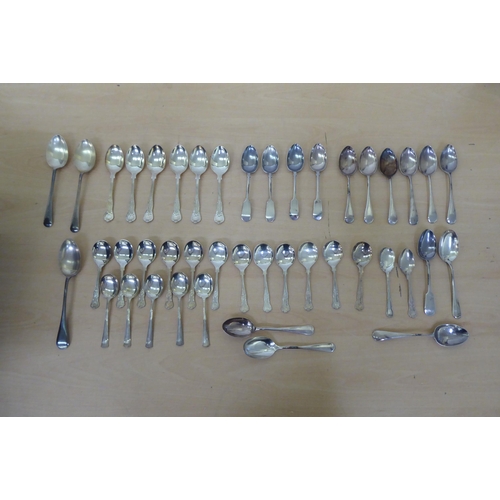 210 - Variously patterned EPNS cutlery and flatware 